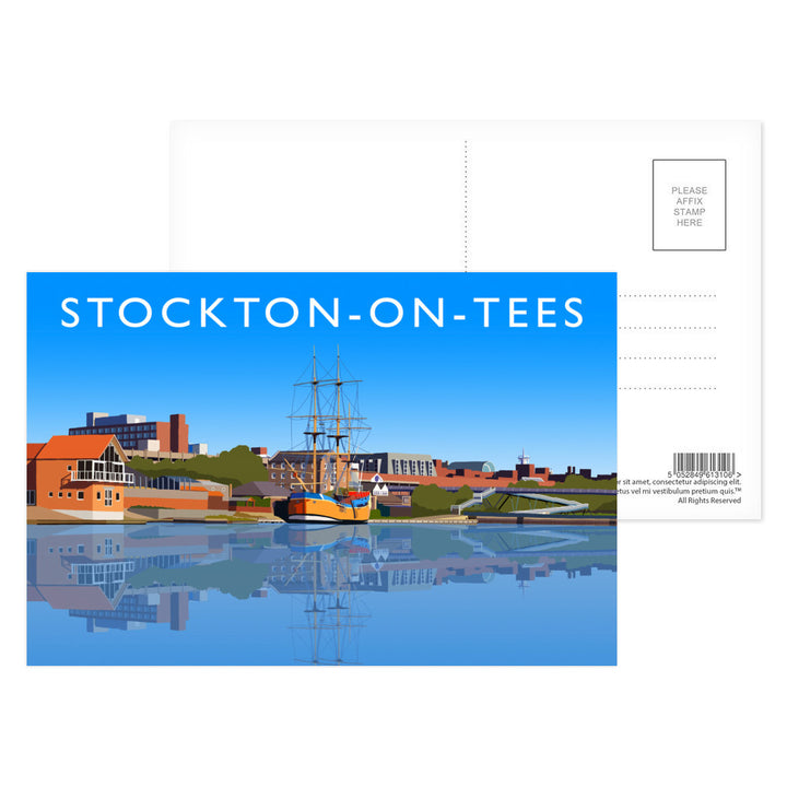 Stockton-on-Tees, County Durham Postcard Pack