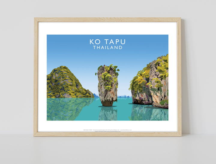 Ko Tapu, Thailand - Art Print