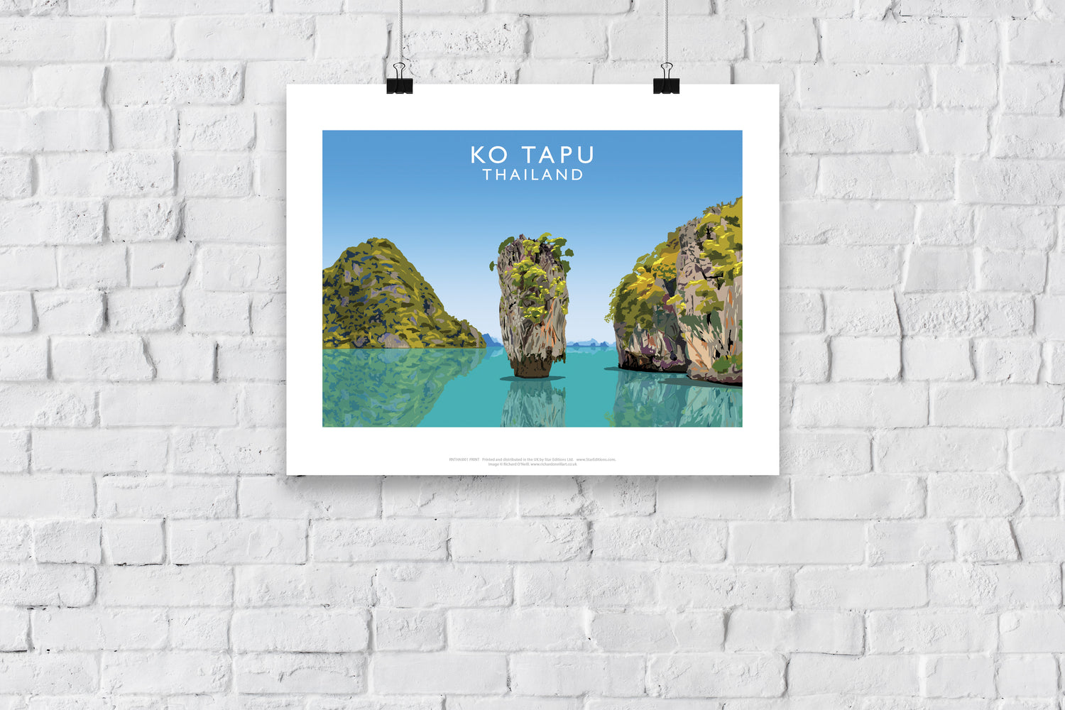 Ko Tapu, Thailand - Art Print