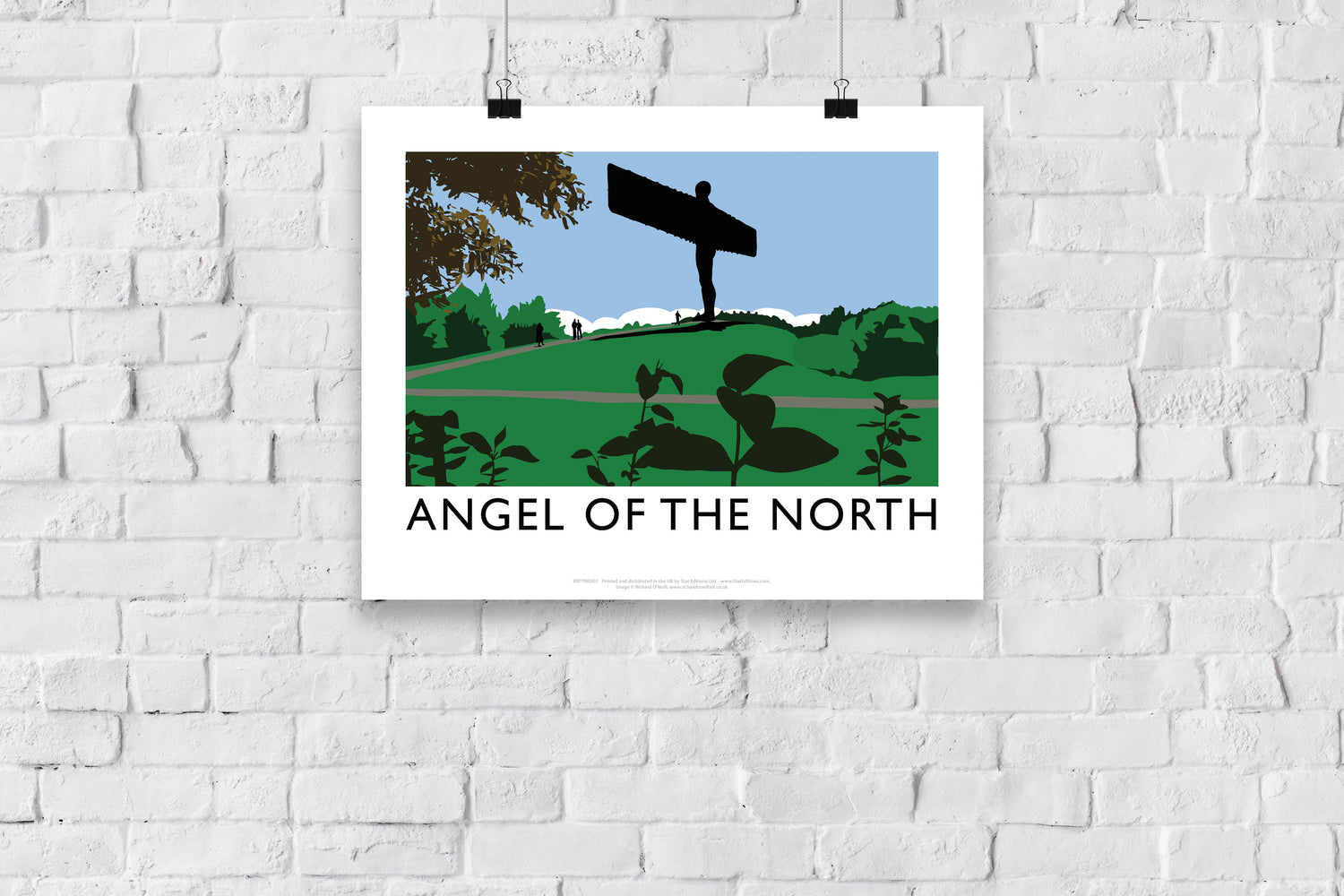 The Angel of the North, Gateshead - Art Print