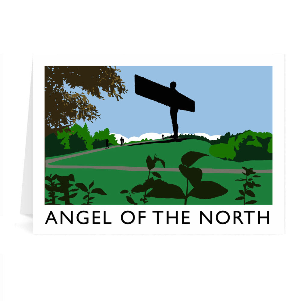 The Angel of the North, Gateshead Greeting Card 7x5