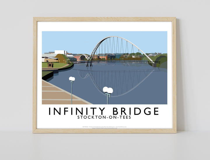 Infinity Bridge, Stockton on Tees - Art Print