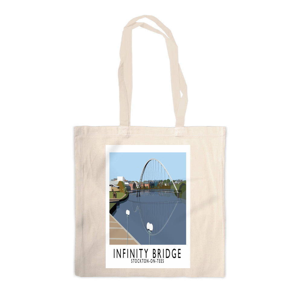 Infinity Bridge, Stockton on Tees Canvas Tote Bag