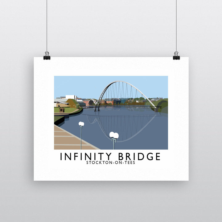 Infinity Bridge, Stockton on Tees Fine Art Print