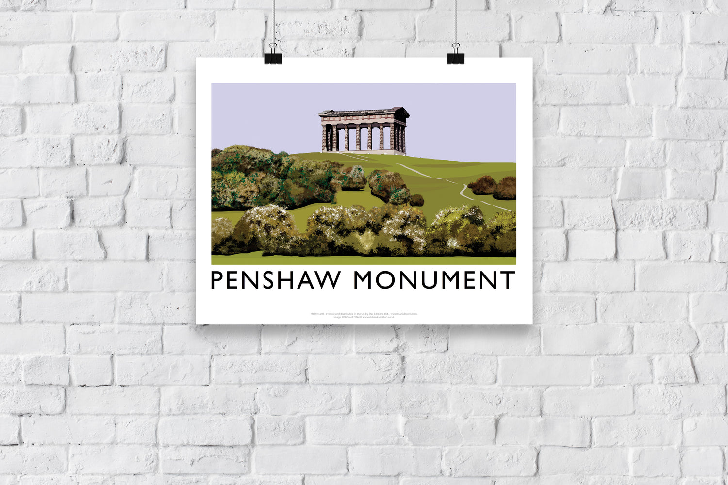 The Penshaw Monument - Art Print