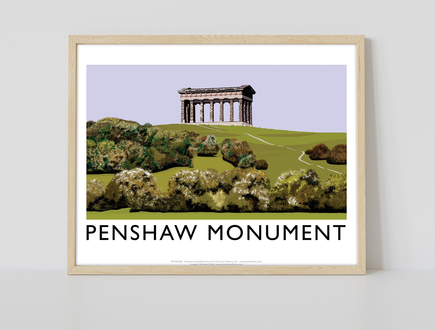 The Penshaw Monument - Art Print
