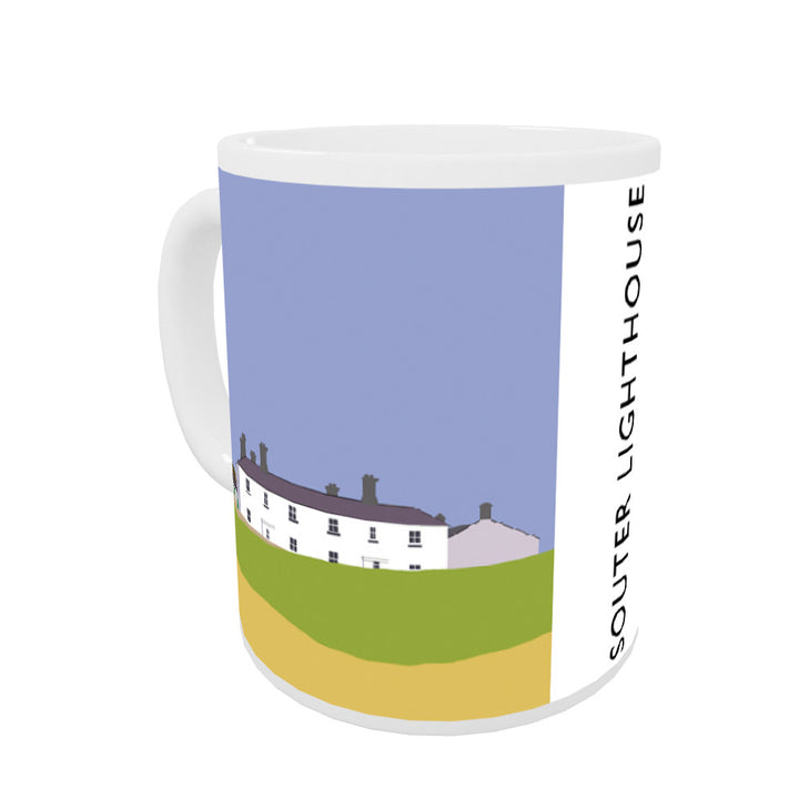 The Souter Lighthouse, Tyne and Wear Coloured Insert Mug