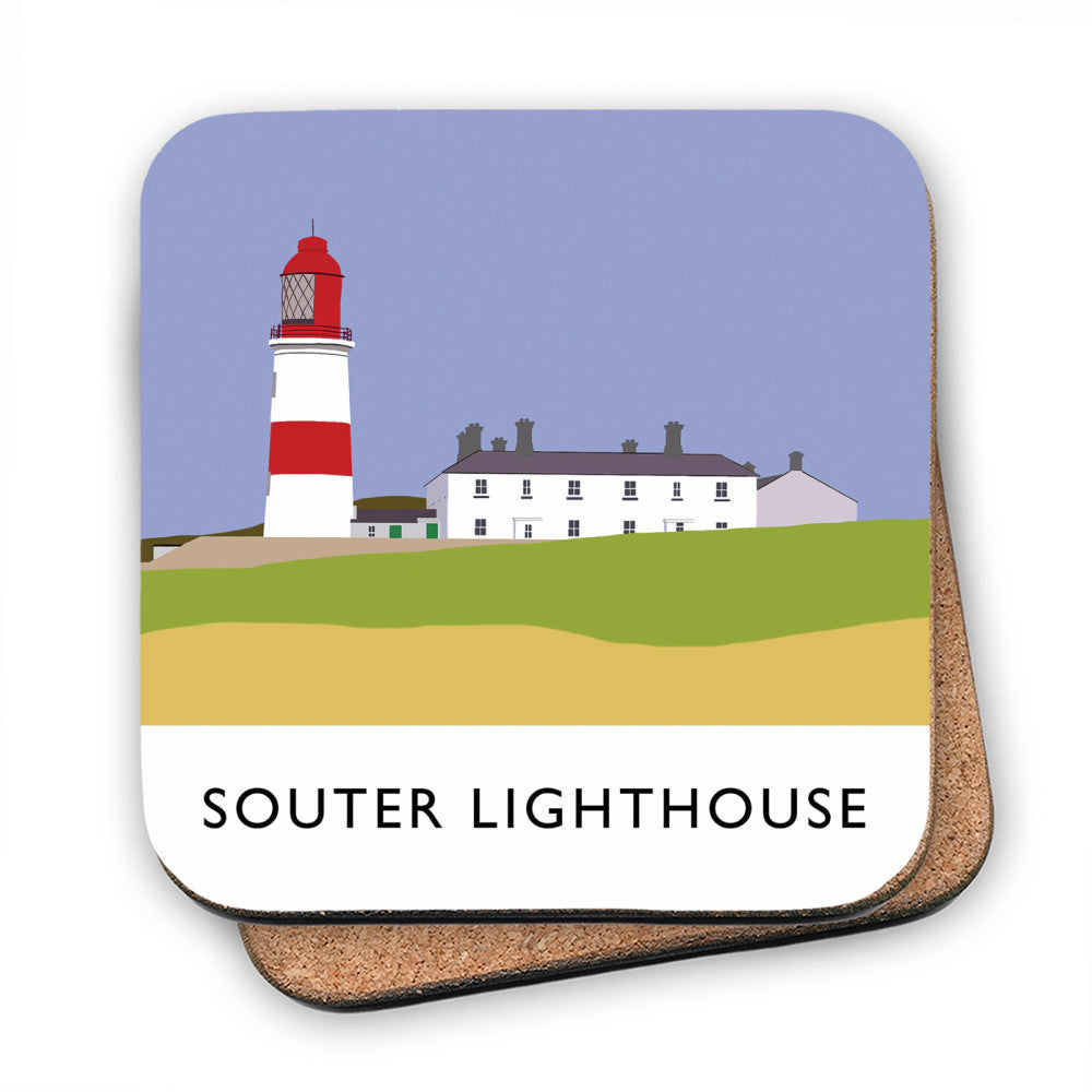 The Souter Lighthouse, Tyne and Wear MDF Coaster