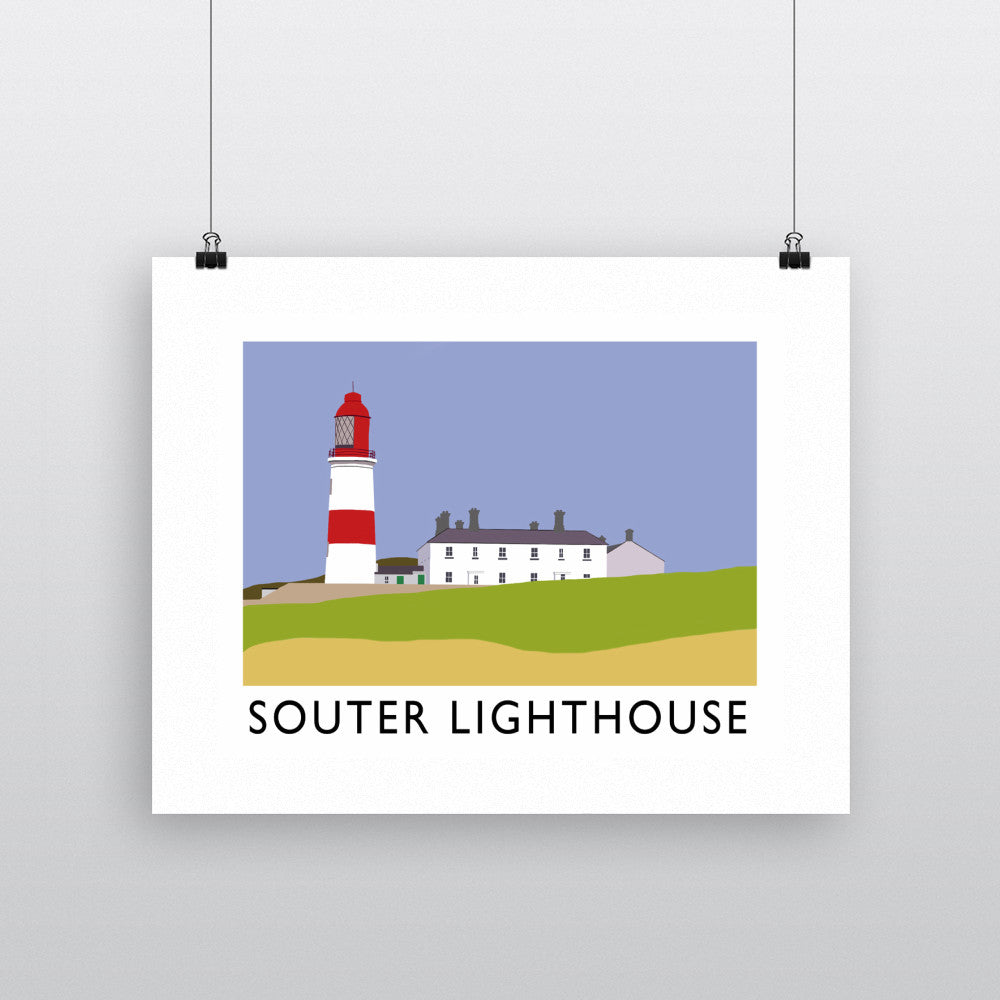 The Souter Lighthouse, Tyne and Wear Fine Art Print