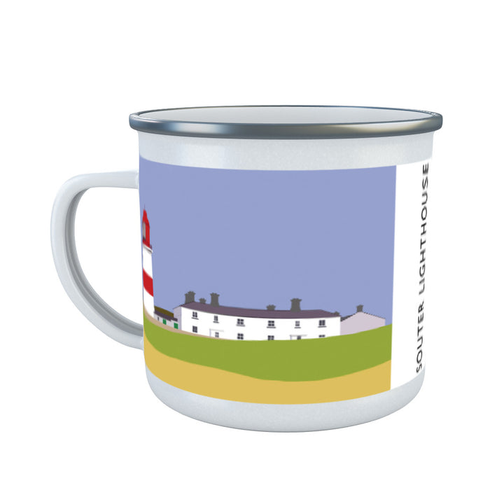 The Souter Lighthouse, Tyne and Wear Enamel Mug