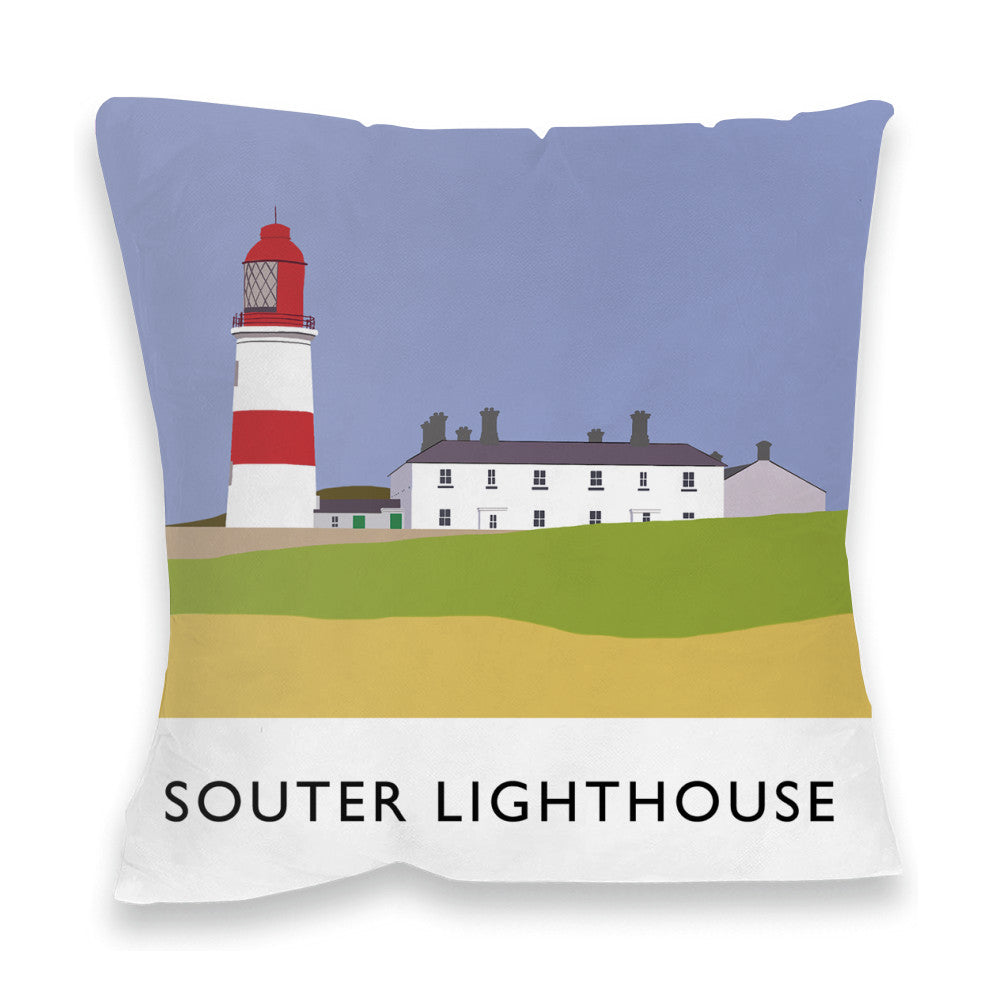 The Souter Lighthouse, Tyne and Wear Fibre Filled Cushion