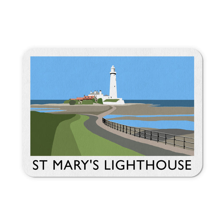 St Mary's Lighthouse, Whitley Bay Mouse Mat