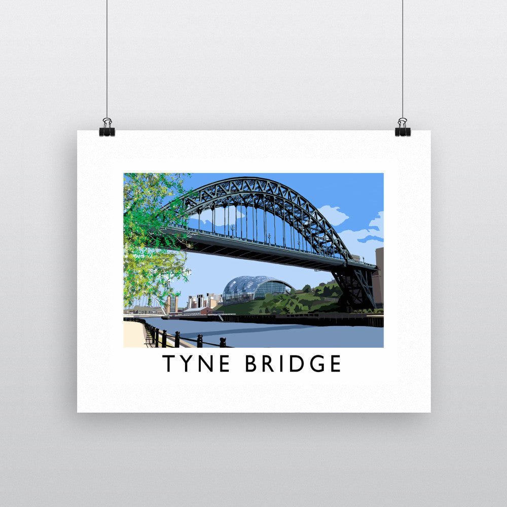 The Tyne Bridge, Newcastle Upon Tyne Fine Art Print