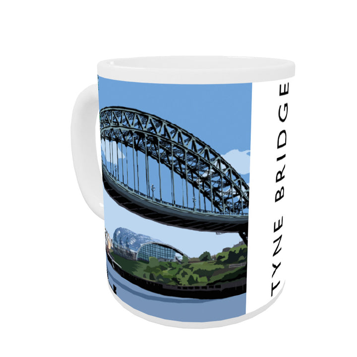 The Tyne Bridge, Newcastle Upon Tyne Coloured Insert Mug