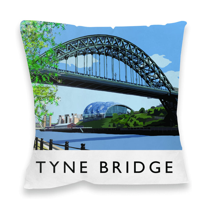 The Tyne Bridge, Newcastle Upon Tyne Fibre Filled Cushion