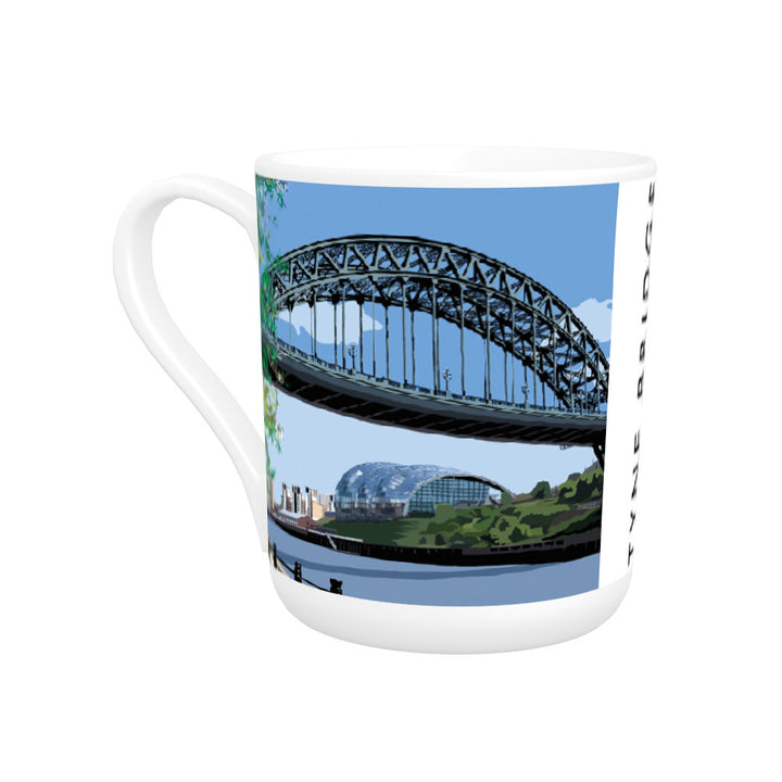 The Tyne Bridge, Newcastle Upon Tyne Bone China Mug