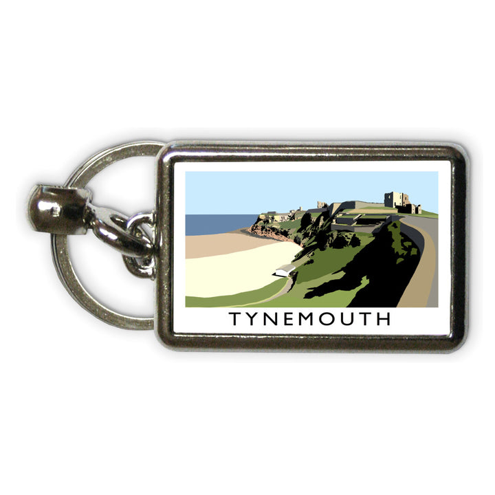 Tynemouth, Tyne and Wear Metal Keyring