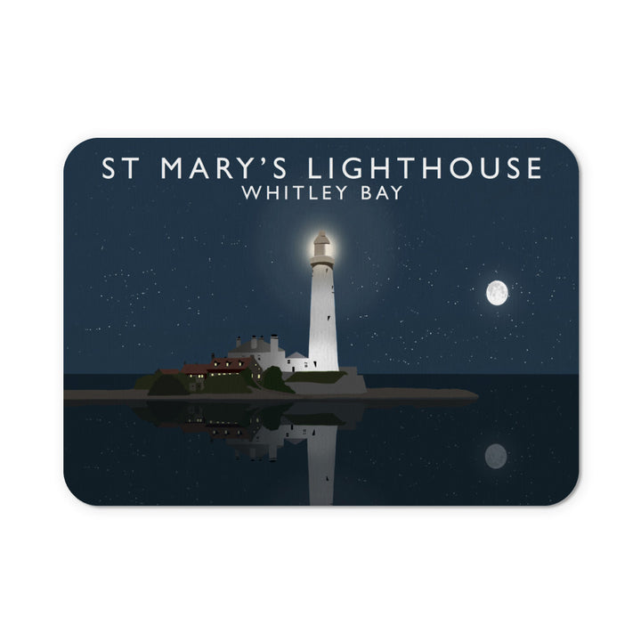 St Mary's Lighthouse, Whitley Bay, Tyne and Wear Mouse Mat