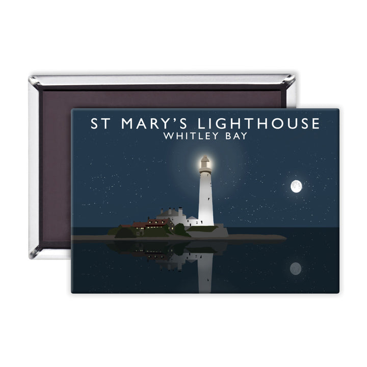 St Mary's Lighthouse, Whitley Bay, Tyne and Wear Magnet