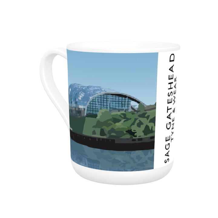 Sage Gateshead, Tyne and Wear Bone China Mug