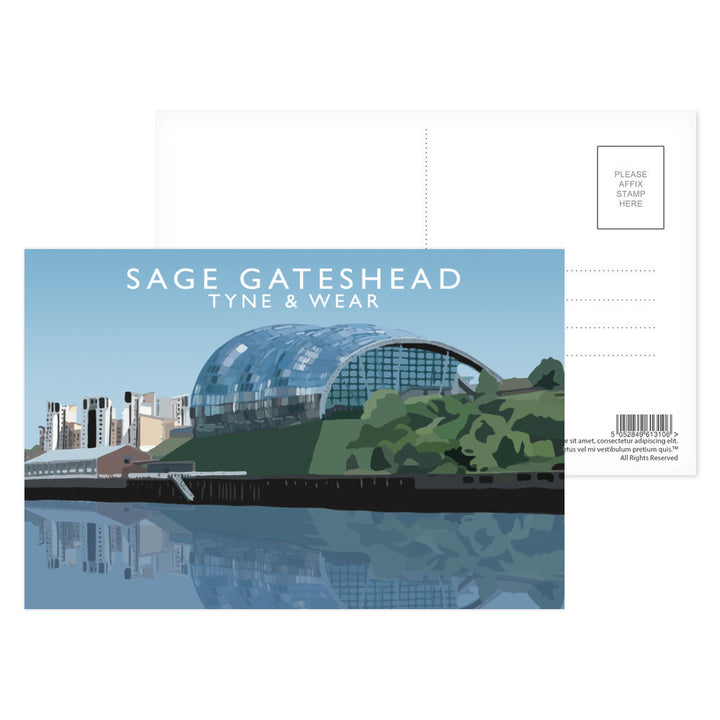 Sage Gateshead, Tyne and Wear Postcard Pack