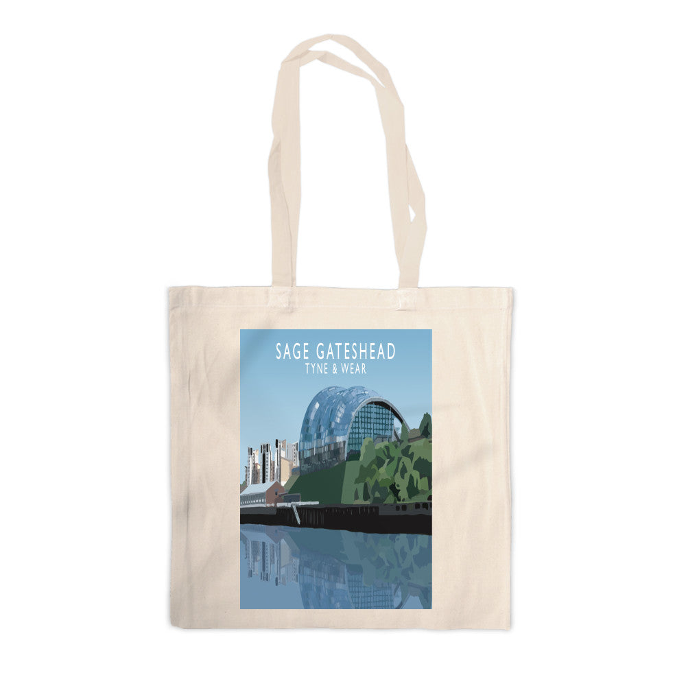 Sage Gateshead, Tyne and Wear Canvas Tote Bag