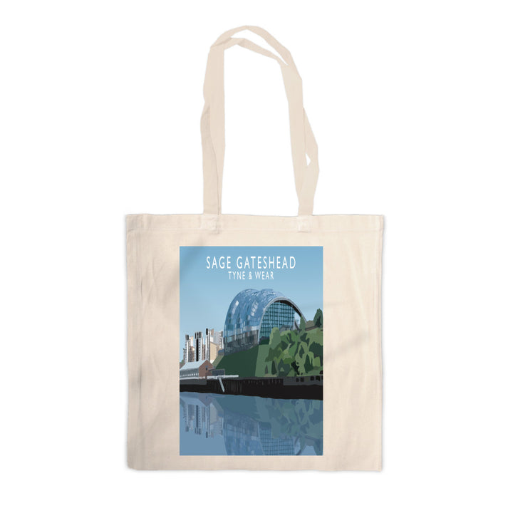 Sage Gateshead, Tyne and Wear Canvas Tote Bag