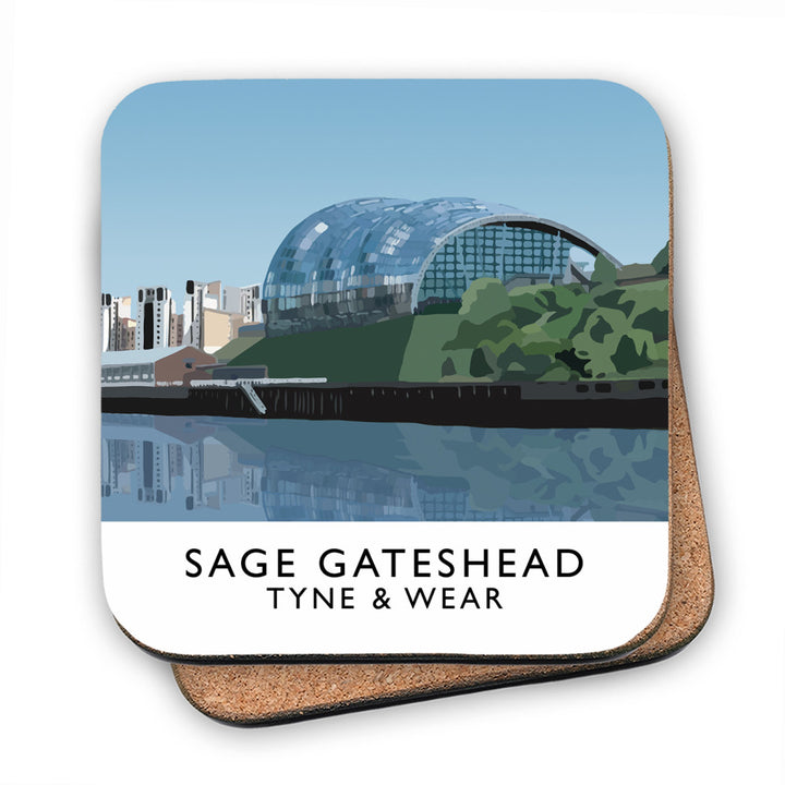 Sage Gateshead, Tyne and Wear MDF Coaster
