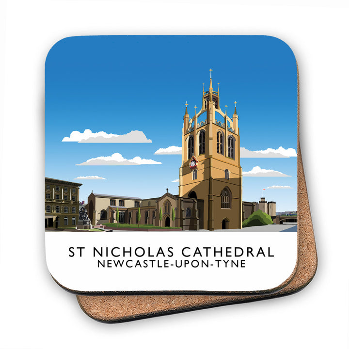 St Nicholas Cathedral, Newcastle-Upon-Tyne MDF Coaster