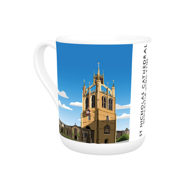 St Nicholas Cathedral, Newcastle-Upon-Tyne Bone China Mug
