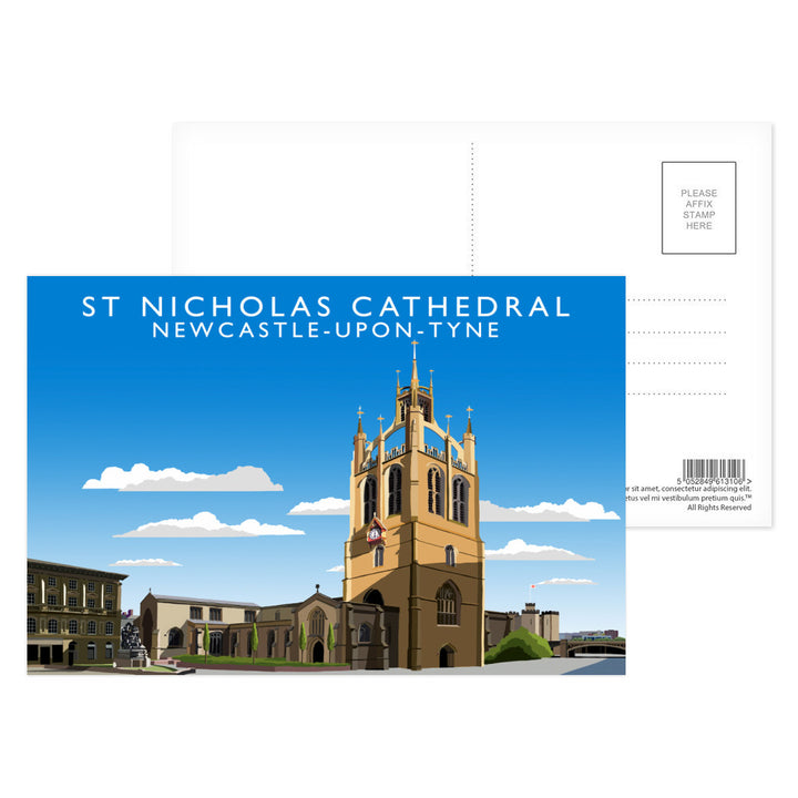 St Nicholas Cathedral, Newcastle-Upon-Tyne Postcard Pack