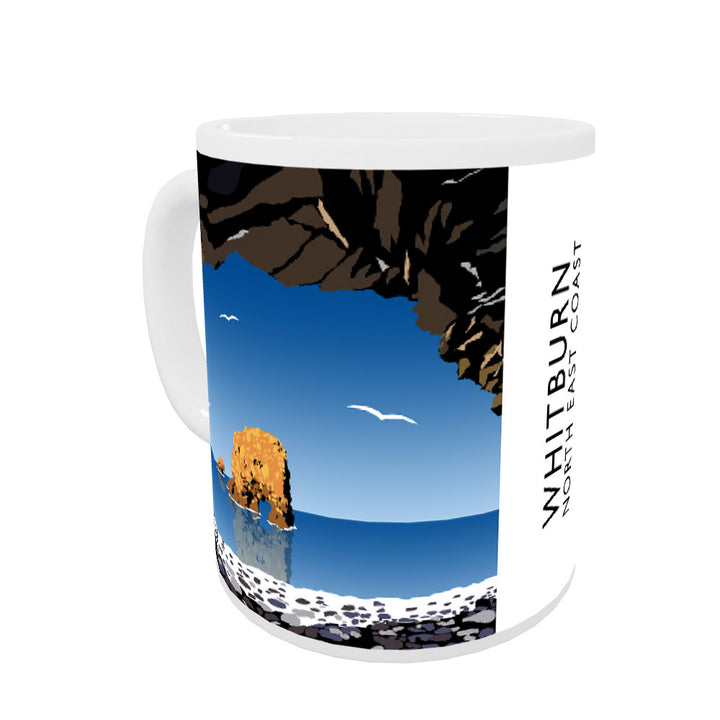 Whitburn, North East Coast Coloured Insert Mug