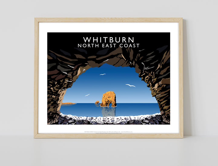 Whitburn, North East Coast - Art Print