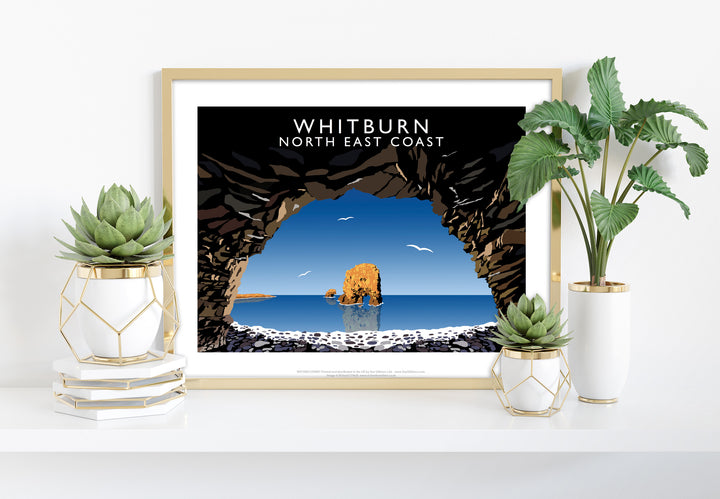 Whitburn, North East Coast - Art Print