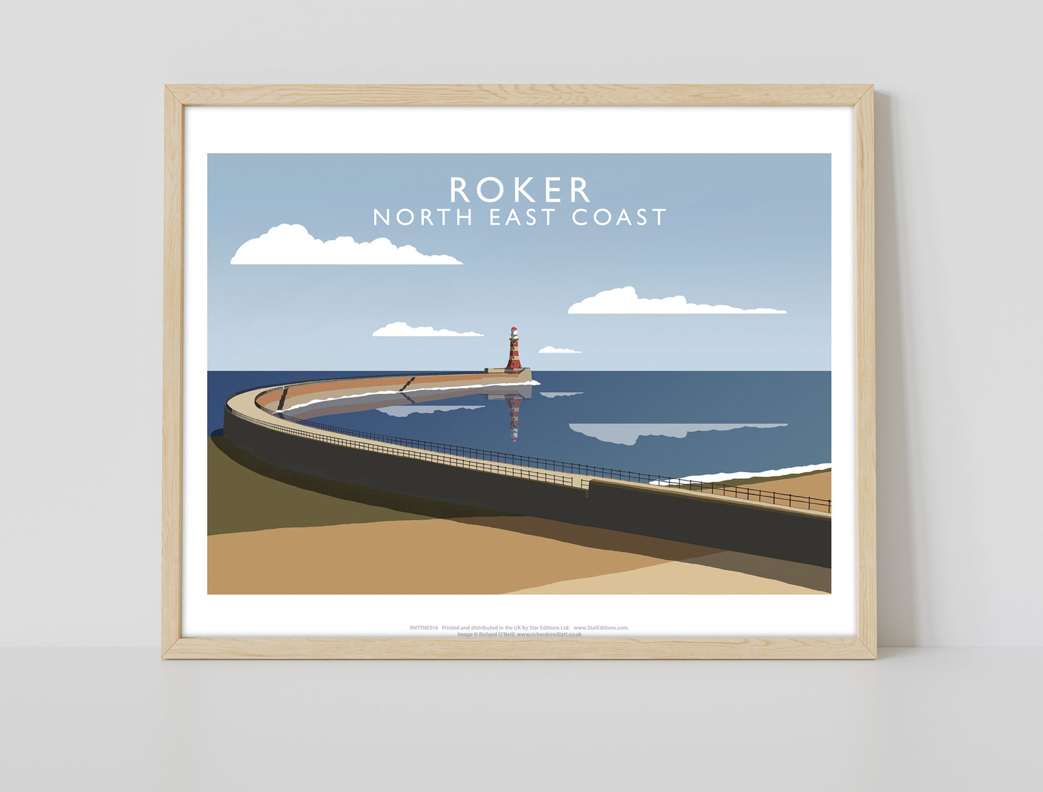 Roker, North East Coast - Art Print – Love Your Location