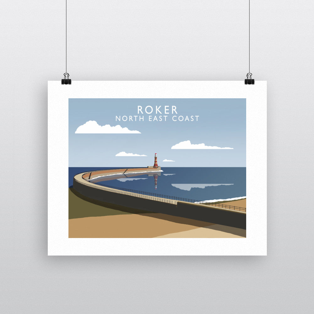 Roker, North East Coast - Art Print – Love Your Location