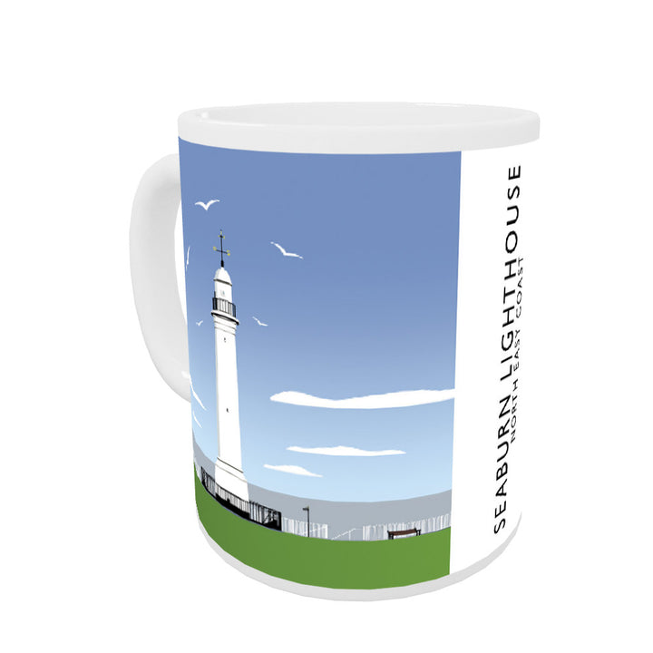 Seaburn Lighthouse, North East Coast Coloured Insert Mug
