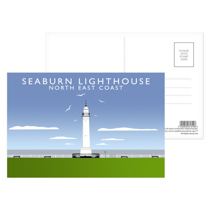 Seaburn Lighthouse, North East Coast Postcard Pack