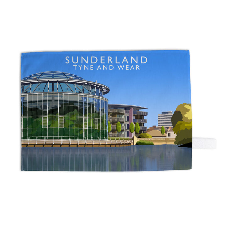 Sunderland, Tyne and Wear Tea Towel