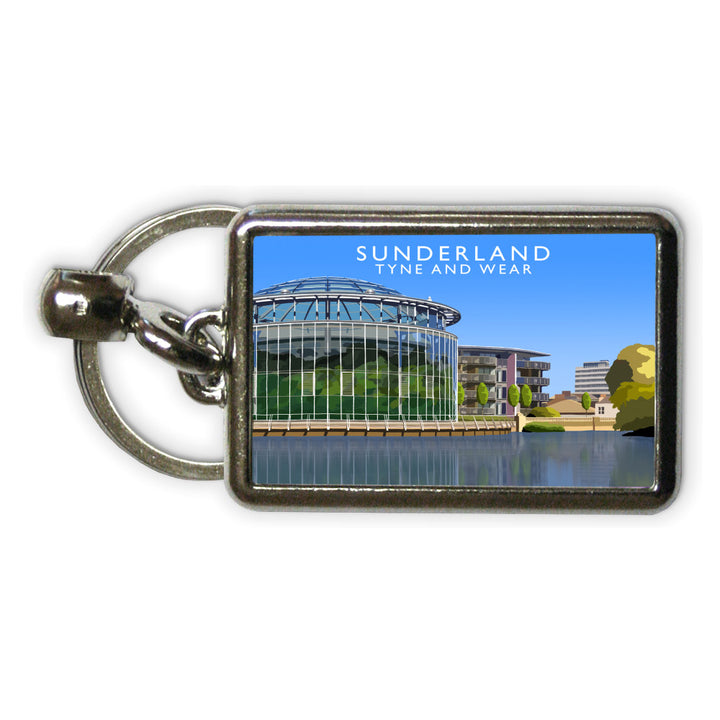 Sunderland, Tyne and Wear Metal Keyring