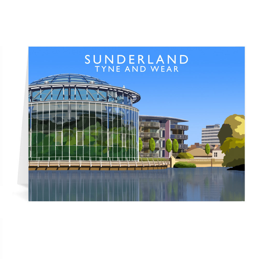 Sunderland, Tyne and Wear Greeting Card 7x5