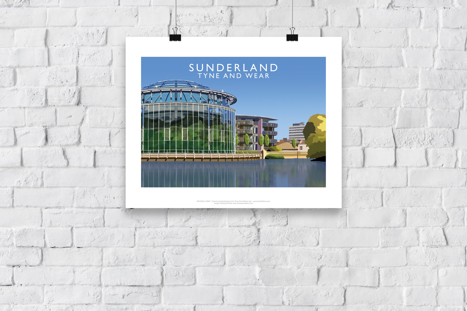 Sunderland, Tyne and Wear - Art Print