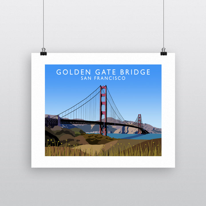 Golden Gate Bridge, San Francisco, USA 90x120cm Fine Art Print