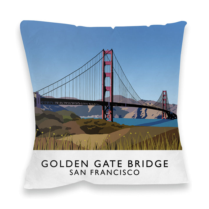 Golden Gate Bridge, San Francisco, USA Fibre Filled Cushion