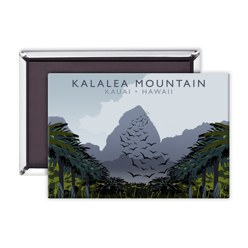 Kalalea Mountain, Kauai, Hawaii, USA Magnet