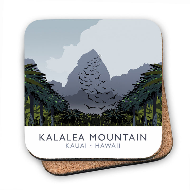 Kalalea Mountain, Kauai, Hawaii, USA MDF Coaster