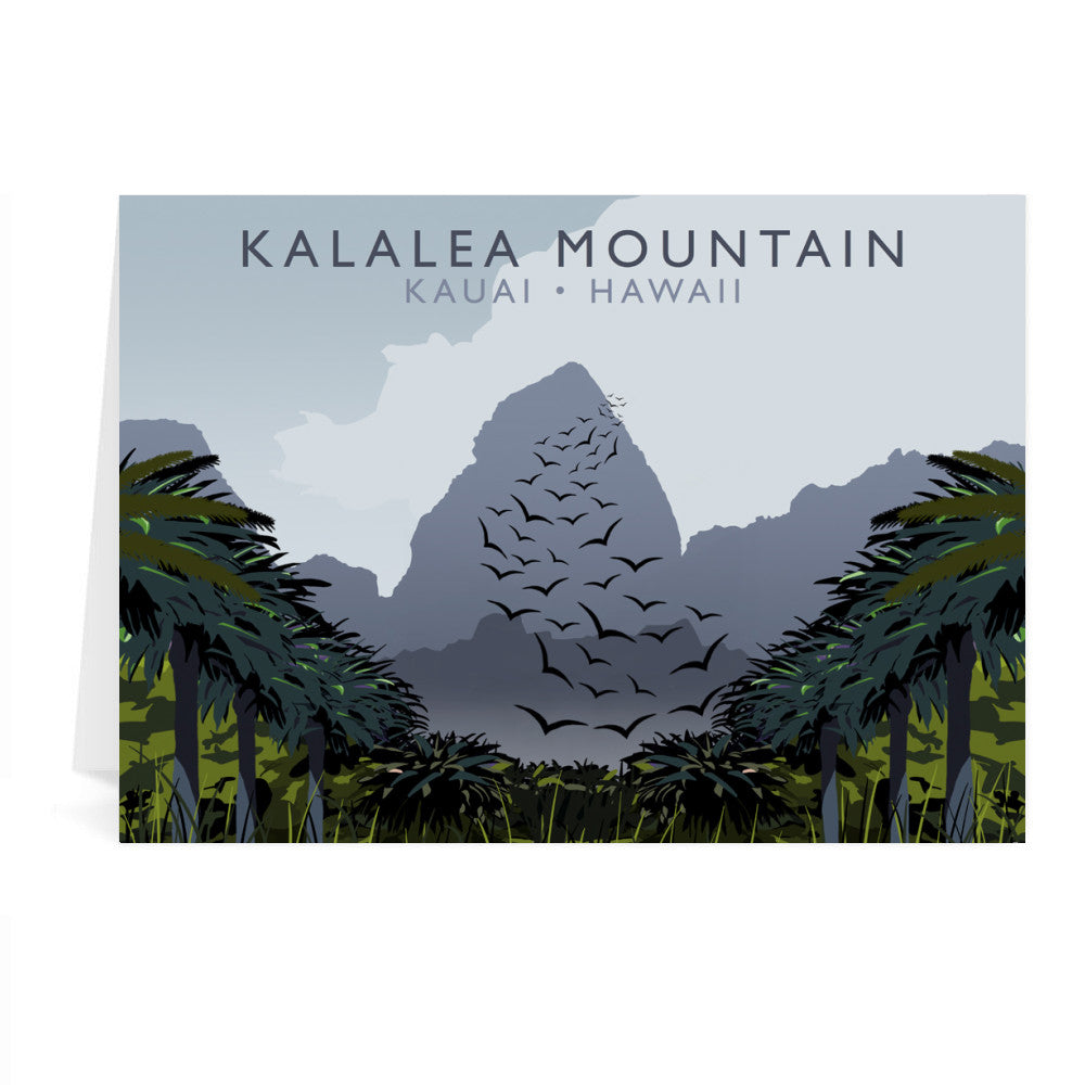 Kalalea Mountain, Kauai, Hawaii, USA Greeting Card 7x5