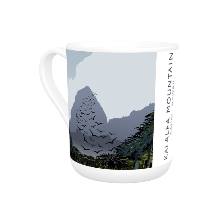 Kalalea Mountain, Kauai, Hawaii, USA Bone China Mug