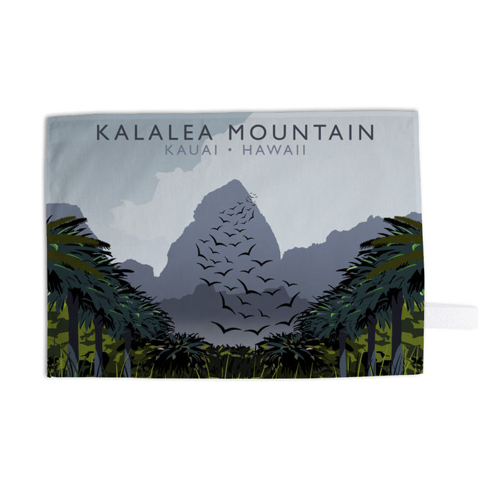 Kalalea Mountain, Kauai, Hawaii, USA Tea Towel