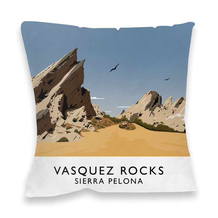Vasquez Rocks, Sierra Pelona, Calafornia, USA Fibre Filled Cushion